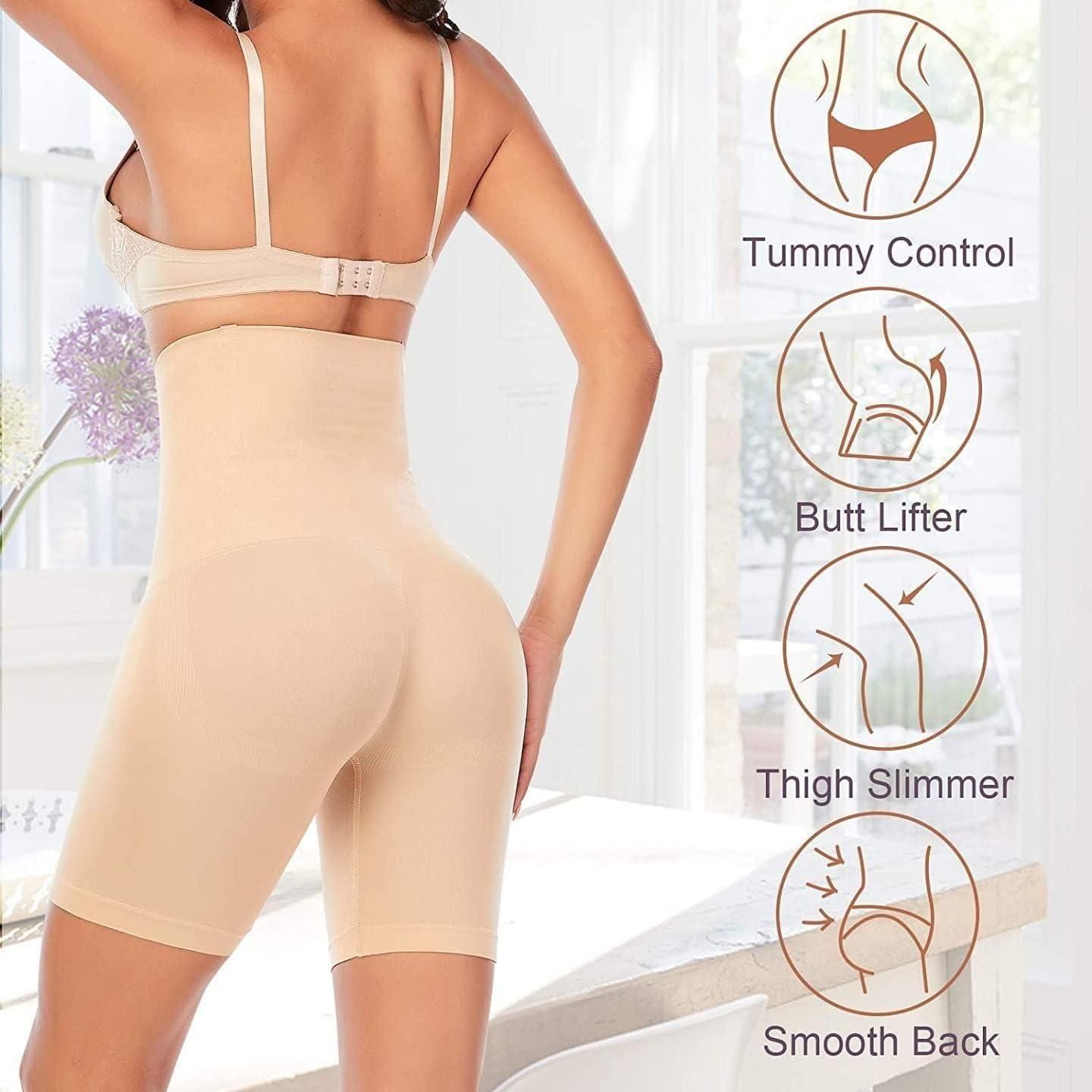 4-in-1 Seamless Slim Shaper – Tummy, Back, Thighs & Hips